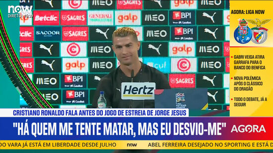 Cristiano Ronaldo: «Tenho a certeza que não vou jogar os 90 minutos nos 4 jogos»