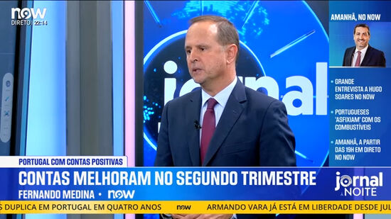 «Há coisas que não vão bem no campo das finanças públicas»: Fernando Medina 