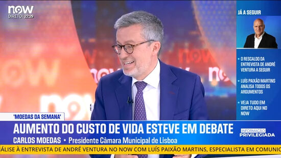 Debate sobre custo de vida: 'Hugo Soares respondeu à letra' a André Ventura, diz Carlos Moedas 