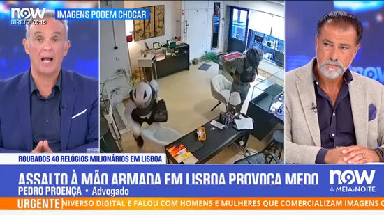 Roubados 40 relógios de luxo: «Isto é um serviço encomendado» 