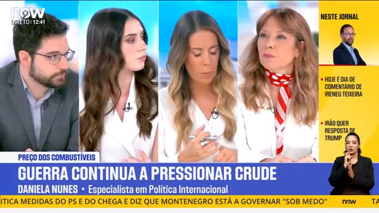 «Moscovo está realmente a tentar testar os limites da segurança europeia»: Daniela Nunes