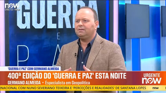 Germano Almeida celebra 400ª edição de Guerra e Paz: «Guerra voltou à Europa e temos de a explicar»