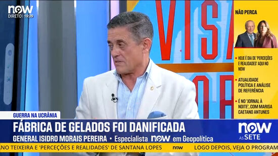 «A Rússia está a aumentar a barbaridade e a intensidade dos ataques», explica o Major-General Isidro Morais Pereira