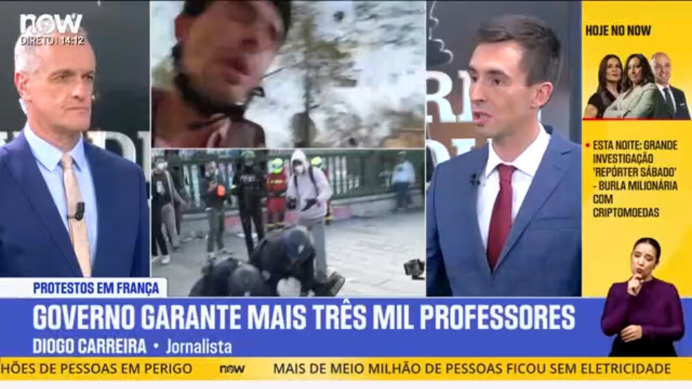 Protestos em França: «A polícia esteve durante uma hora a ser provocada»