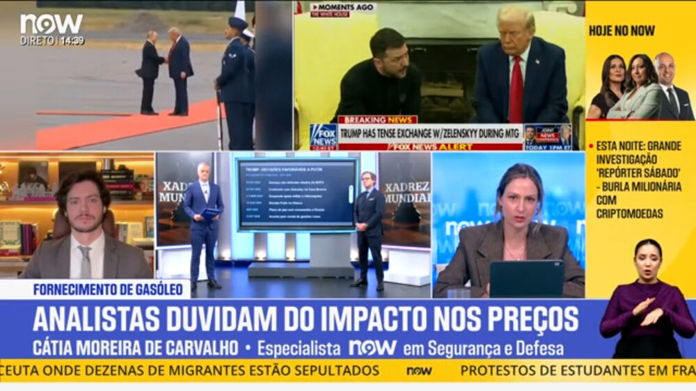 Decisão de Trump: «Já nos habitou a estar mais do lado de Vladimir Putin do que do lado da Europa»